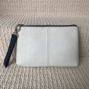 TOPSHOP Real Leather Clutch